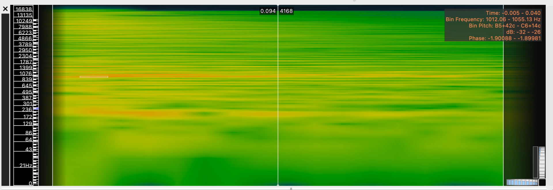 euphonium bell tap after normalized cursor 1012 1055hz